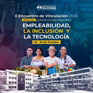 Afiche del II Encuentro de Vinculación 2026